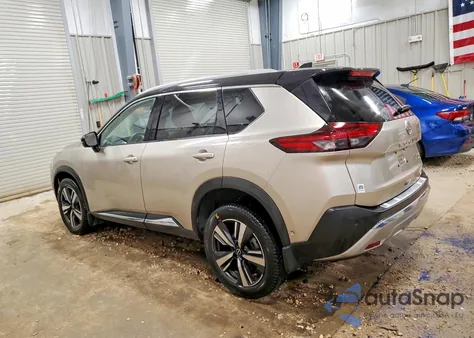 2022 Nissan Rogue Platinum z USA, uszkodzony, nr VIN JN8BT3DD0NW277366